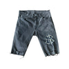 BB MEN’S LEVI’S (NEW BB) CUSTOMIZED RHINESTONE JEAN SHORTS - DROP 8/1/25