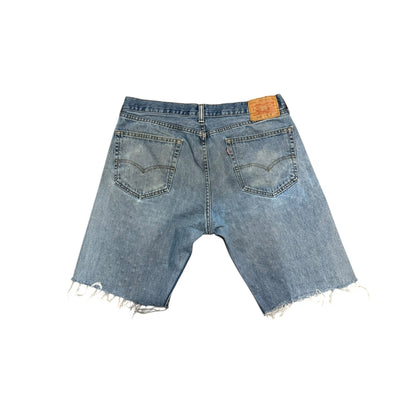 BB MEN’S LEVI’S CUSTOMIZED RHINESTONE JEAN SHORTS - DROP 8/1/25