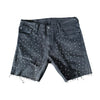 BB MEN’S LEVI’S CUSTOMIZED RHINESTONE JEAN SHORTS - DROP 8/1/25