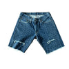BB MEN’S LEVI’S CUSTOMIZED RHINESTONE JEAN SHORTS - DROP 8/1/25