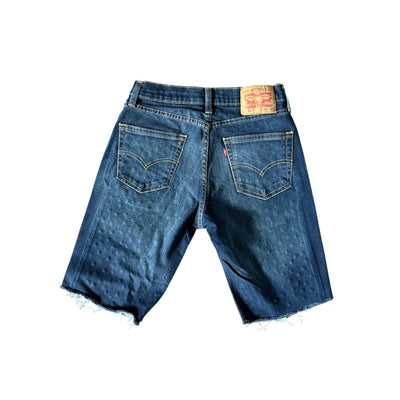 BB MEN’S LEVI’S CUSTOMIZED RHINESTONE JEAN SHORTS - DROP 8/1/25