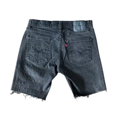 BB MEN’S LEVI’S CUSTOMIZED RHINESTONE JEAN SHORTS - DROP 8/1/25