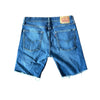 BB MEN’S LEVI’S (B) CUSTOMIZED RHINESTONE JEAN SHORTS - DROP 8/1/25