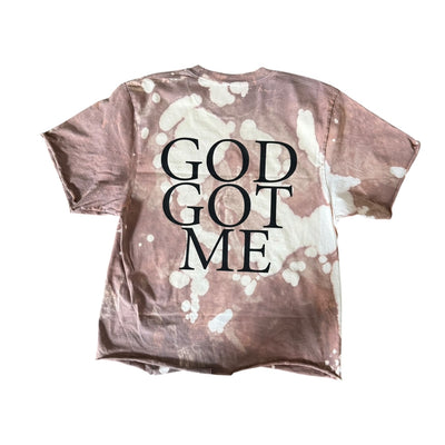 SNS ROCKER RHINESTONE TIE DYE TEE/TANK