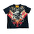 BB SKULL & CHAINS RHINESTONE TEE (BLACK)