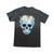 BB FLOWER SKULL/GOD GOT ME TEE (DARK GREY - 1 of 1)