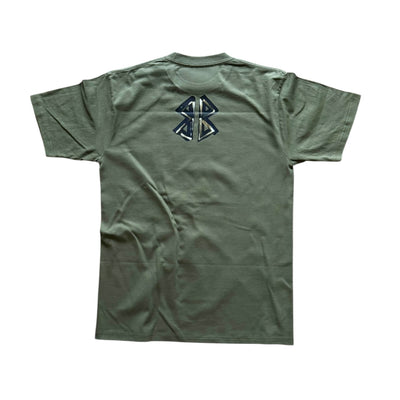 BB BK LADY LIBERTY TEE (ARMY GREEN)