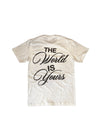 DR HOLLYWOOD SIGN TEE (WHITE)