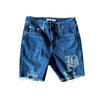 BB WOMEN’S LEVI’S (B) CUSTOMIZED RHINESTONE JEAN SHORTS - DROP 8/8/25