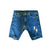 BB MEN’S LEVI’S LIGHTNING CUSTOMIZED RHINESTONE JEAN SHORTS - DROP 8/8/25