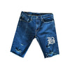 BB MEN’S LEVI’S (B) CUSTOMIZED RHINESTONE JEAN SHORTS - DROP 8/8/25