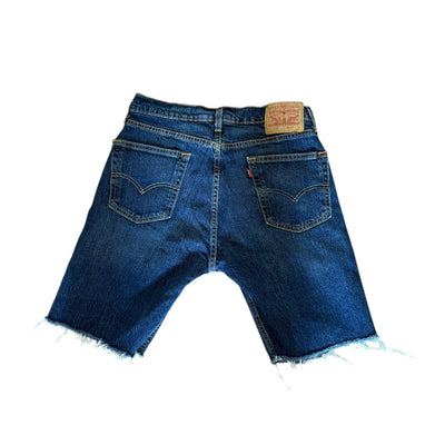BB MEN’S LEVI’S (B) CUSTOMIZED RHINESTONE JEAN SHORTS - DROP 8/8/25