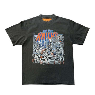 BB NEW YORK KNICKS TEE (WASHED DARK BLACK)