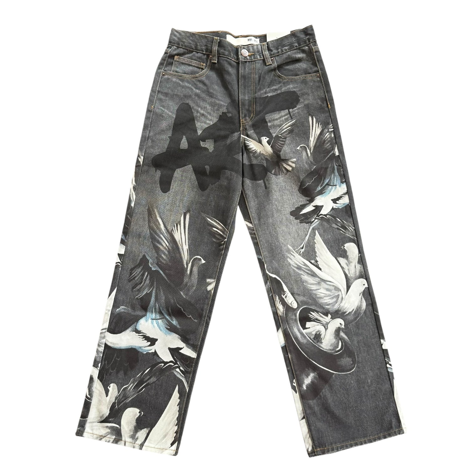 ART DOVES WIDE LEG JEANS