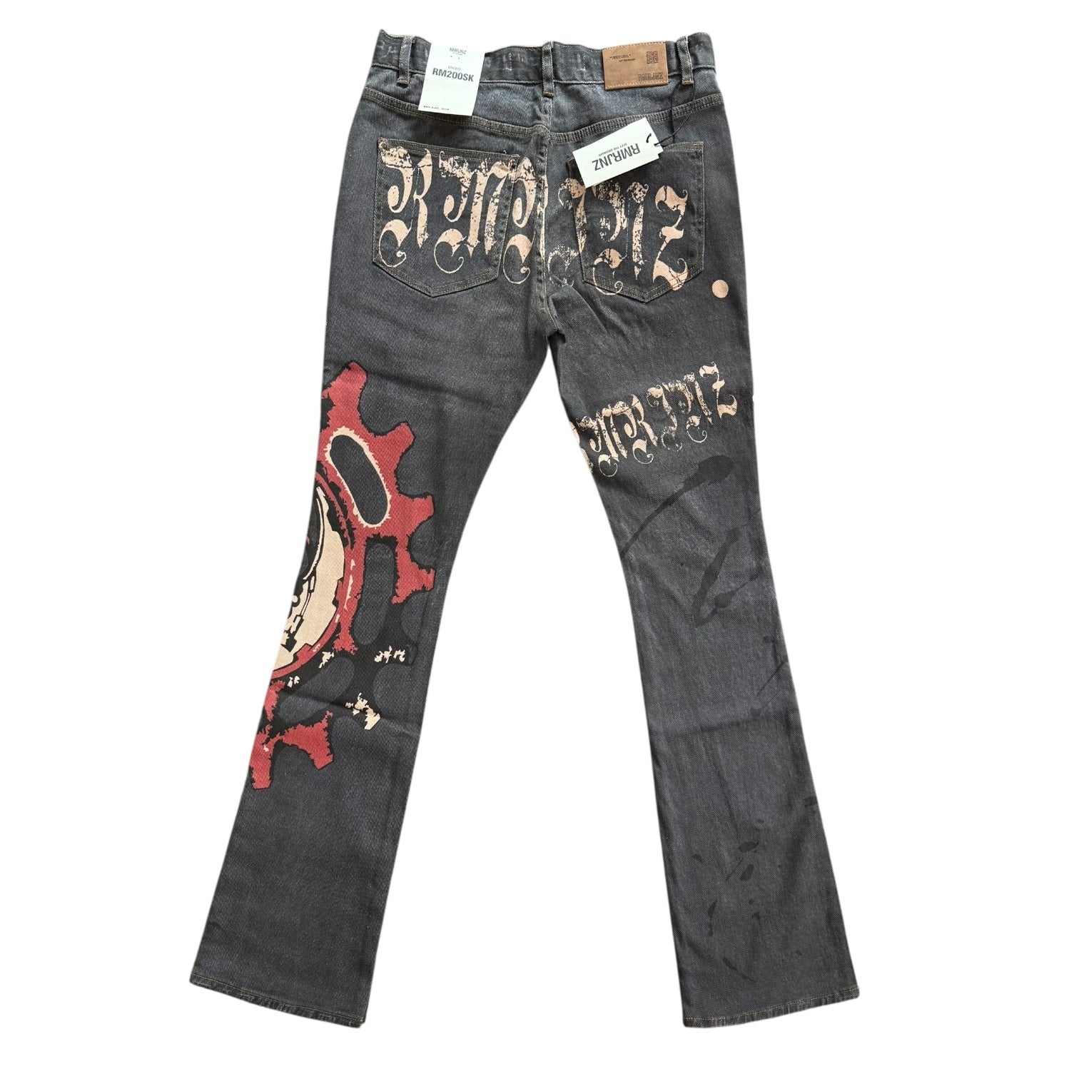 GOTHIC SKULL JEANS