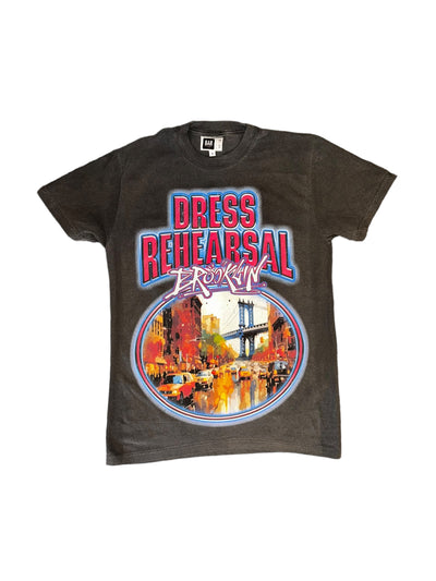 DR FROM BROOKLYN NY TEE (CHARCOAL)
