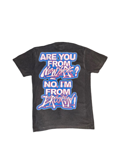DR FROM BROOKLYN NY TEE (CHARCOAL)