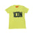 FUCK’IN ICON (BLACK FRONT) TEE (NEON YELLOW)