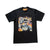 SNS FOOTBALL SAINT (SMALL) RHINESTONE TEE (BLACK)