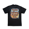 SNS FOOTBALL SAINT (SMALL) RHINESTONE TEE (BLACK)
