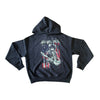 BB HENDRIX FLAG HOODIE (WASHED BLACK)