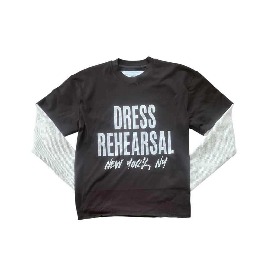 DRESS REHEARSAL SKATER TEE (BLACK)