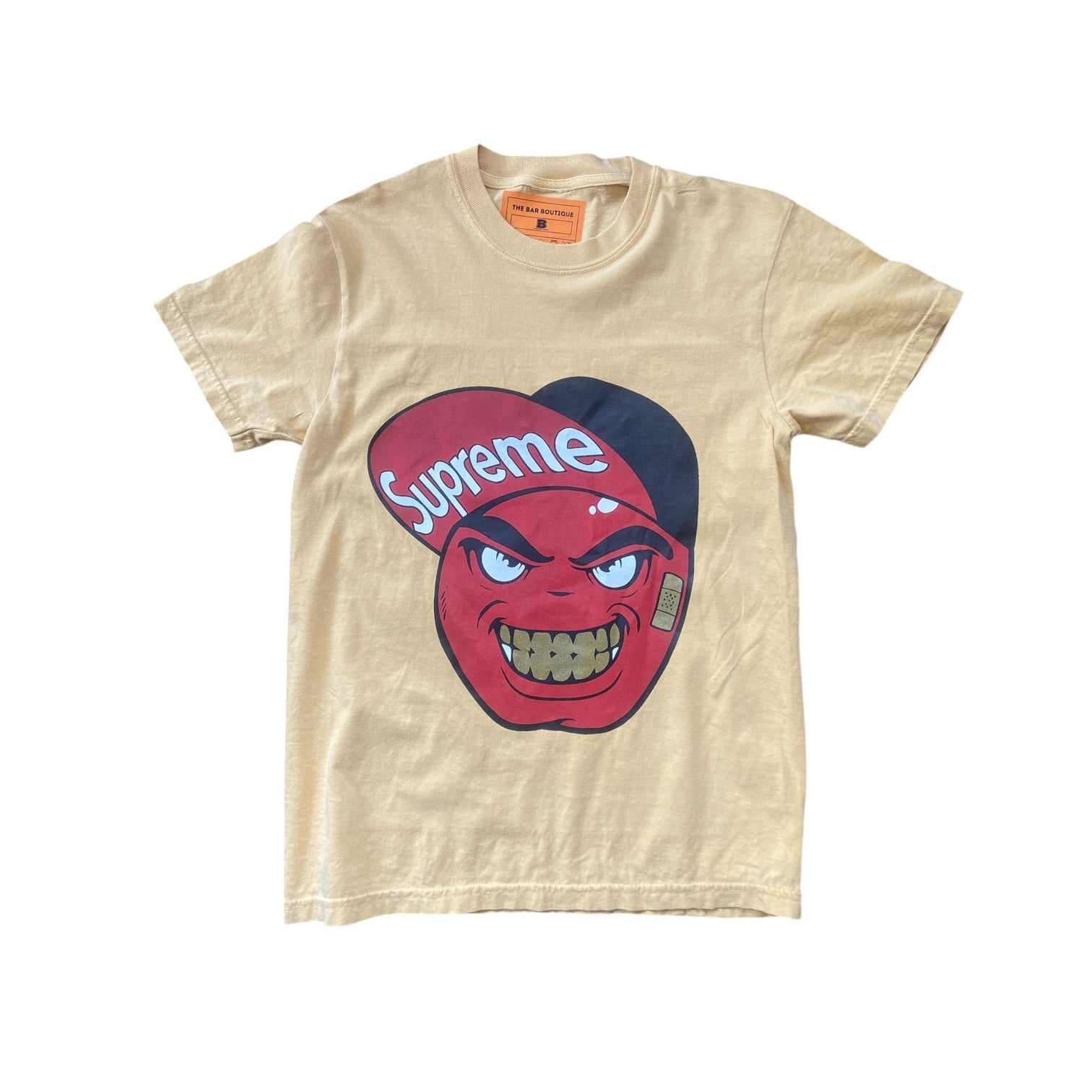 BB ROTTEN APPLE SUPREME TEE (LIGHT YELLOW)