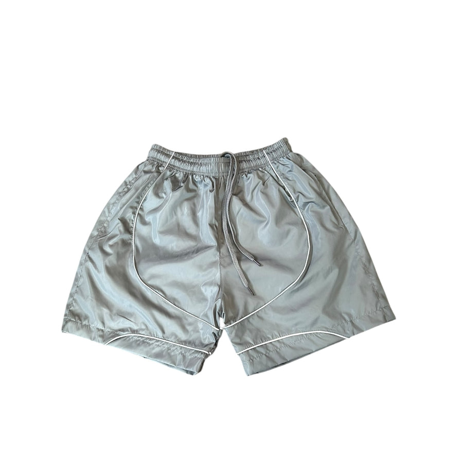 BB WINDBREAKER SHORT SUIT - SHORTS (GREY)