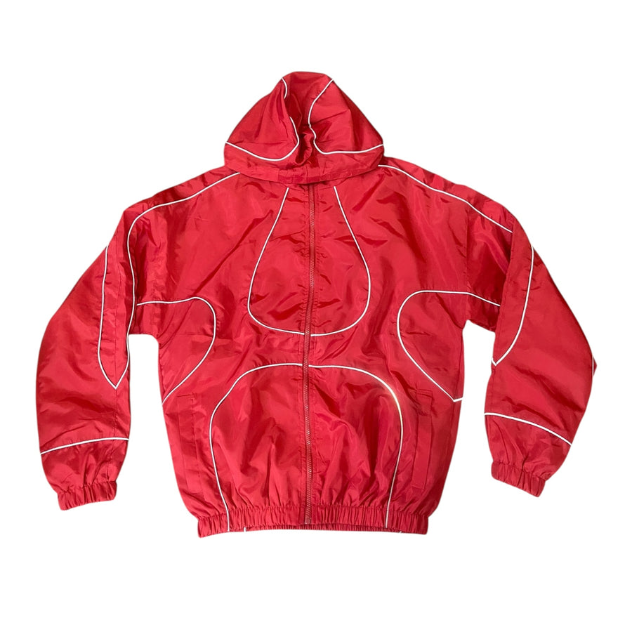 BB WINDBREAKER SHORT SUIT - JACKET (RED)