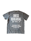 DRESS REHEARSAL BASIC TEE (WASHED GREY)