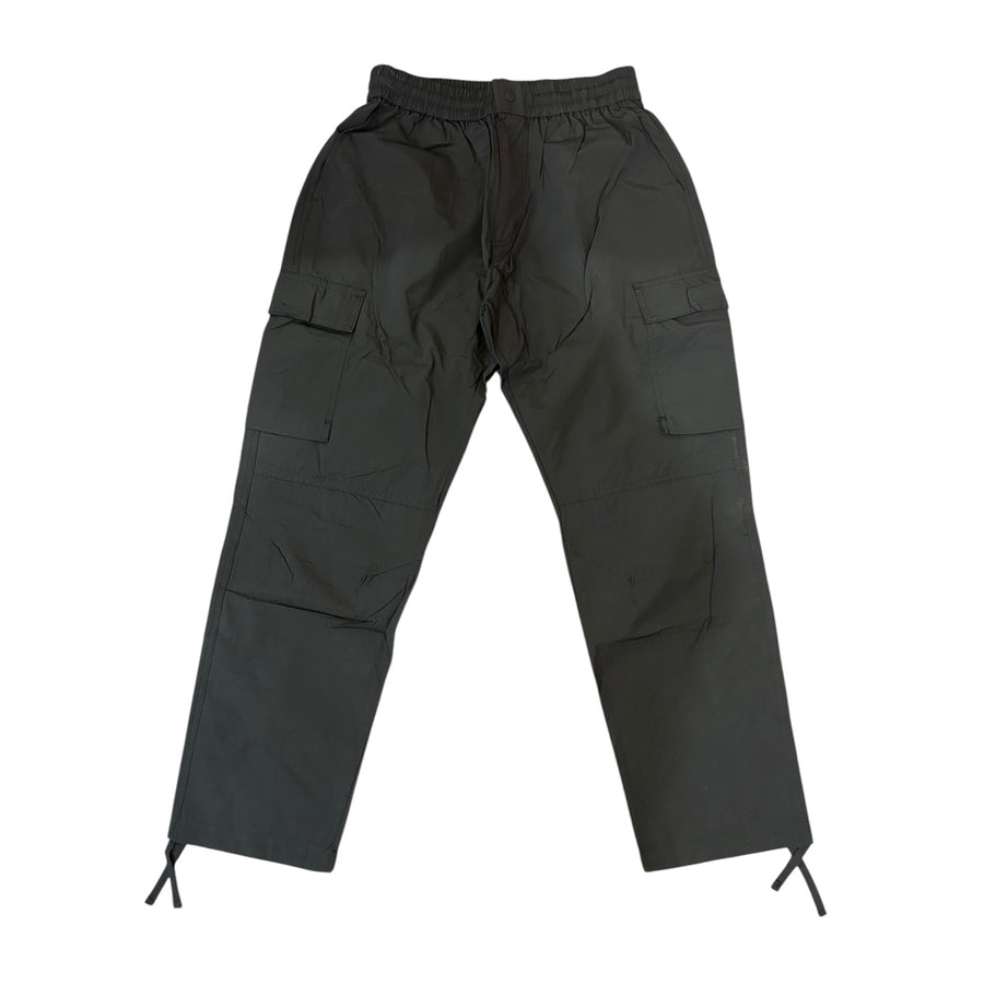 BB WINDBREAKER NYLON CARGO PANTS (BLACK)