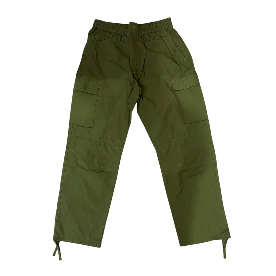 BB WINDBREAKER NYLON CARGO PANTS (ARMY GREEN)