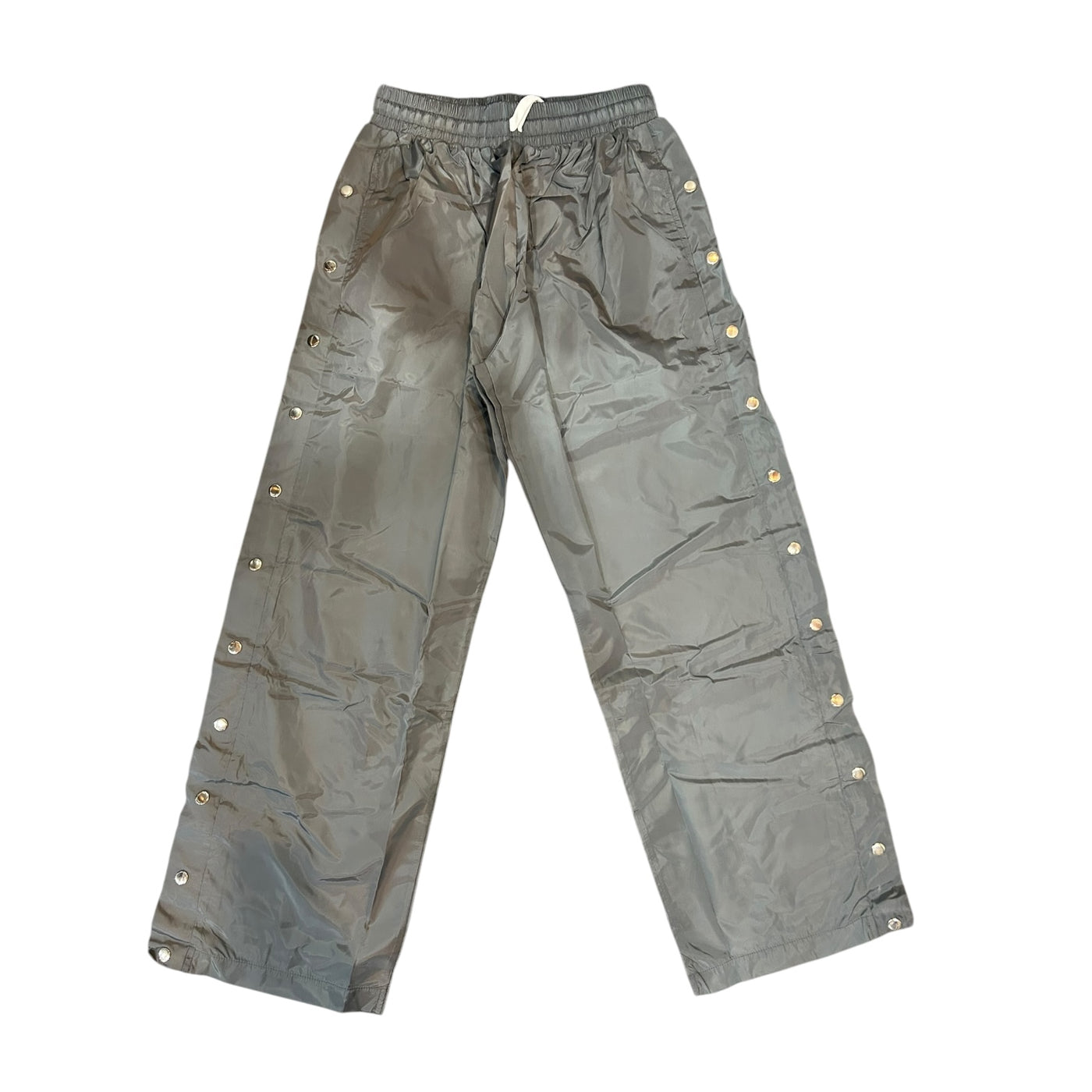 BB SIDE SNAP NYLON PANTS (GREY)