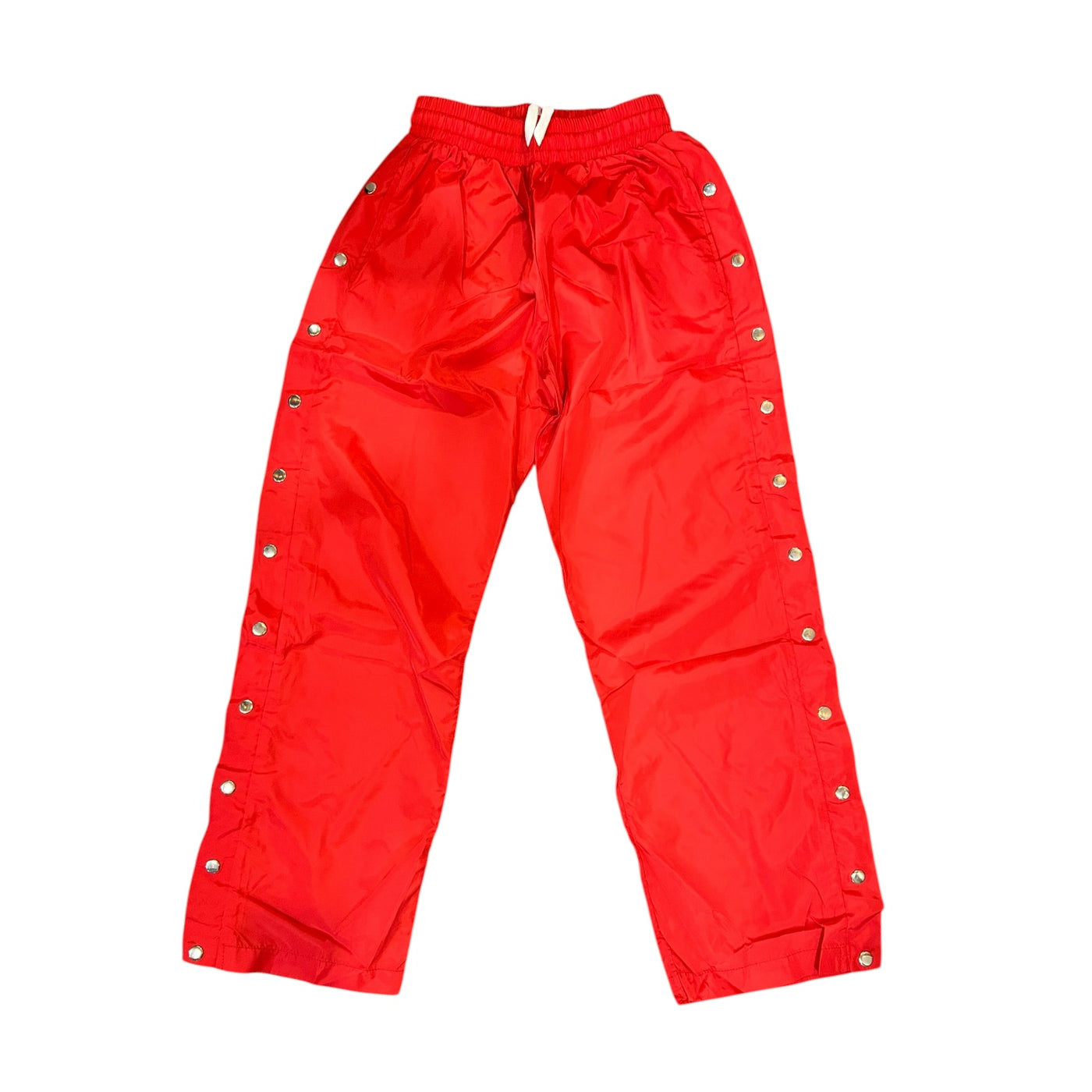 BB SIDE SNAP NYLON PANTS (RED)