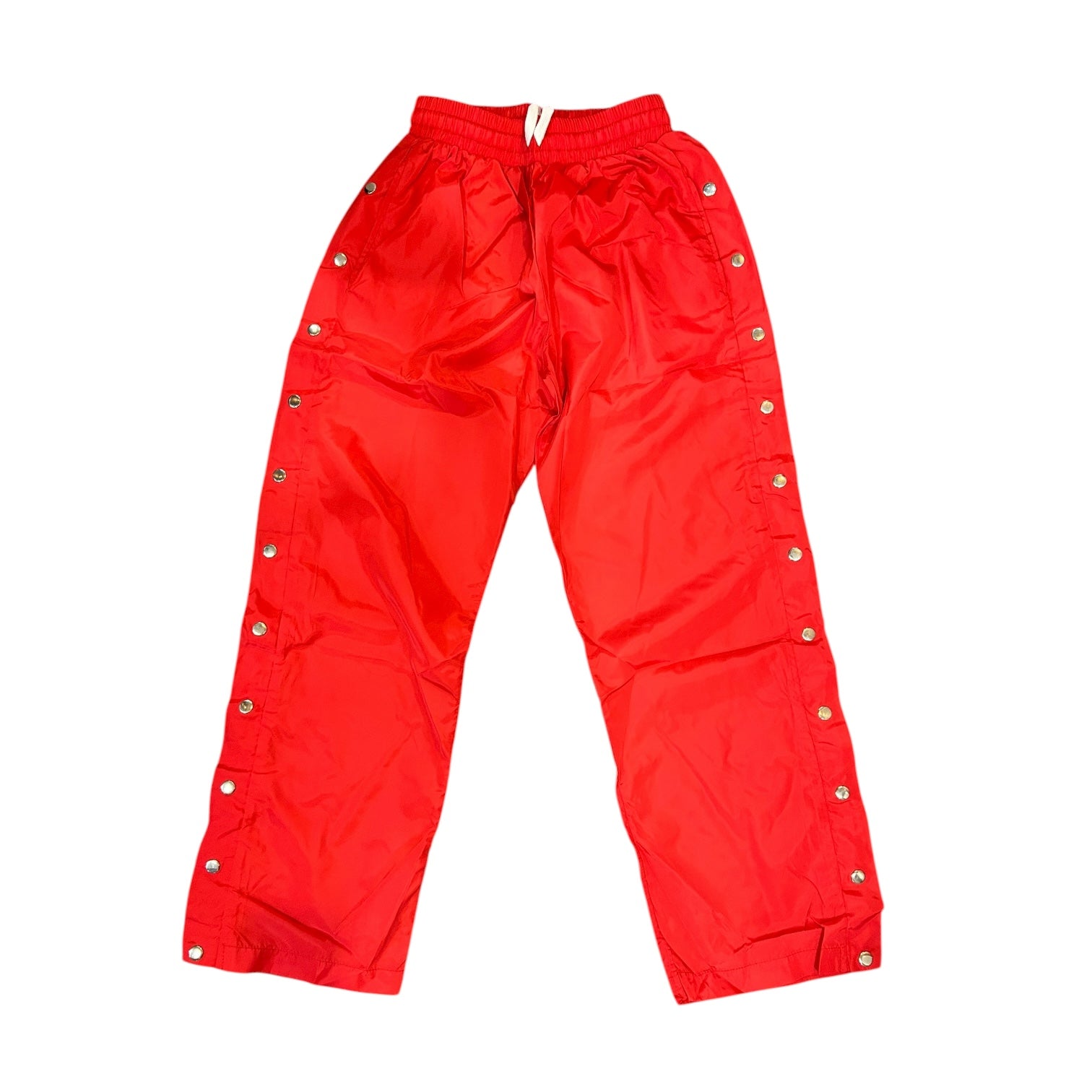 BB SIDE SNAP NYLON PANTS (RED)
