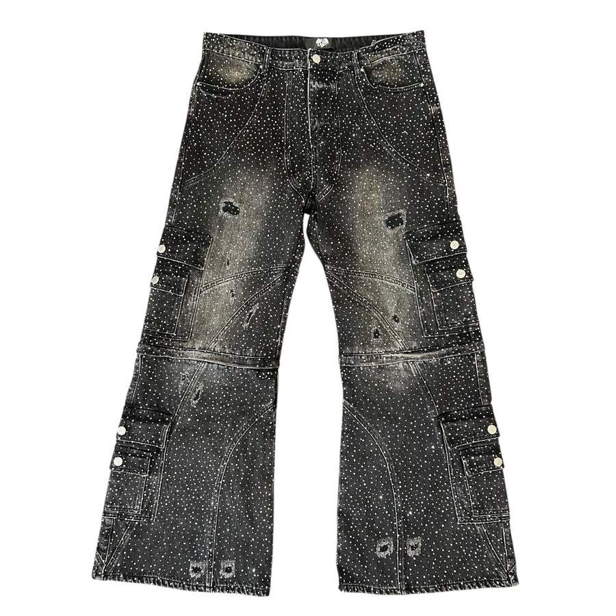 whathappenedtogod “DRKCRYSTL" TRNSFRMR DENIM