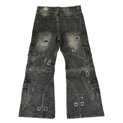 whathappenedtogod “DRKCRYSTL" TRNSFRMR DENIM