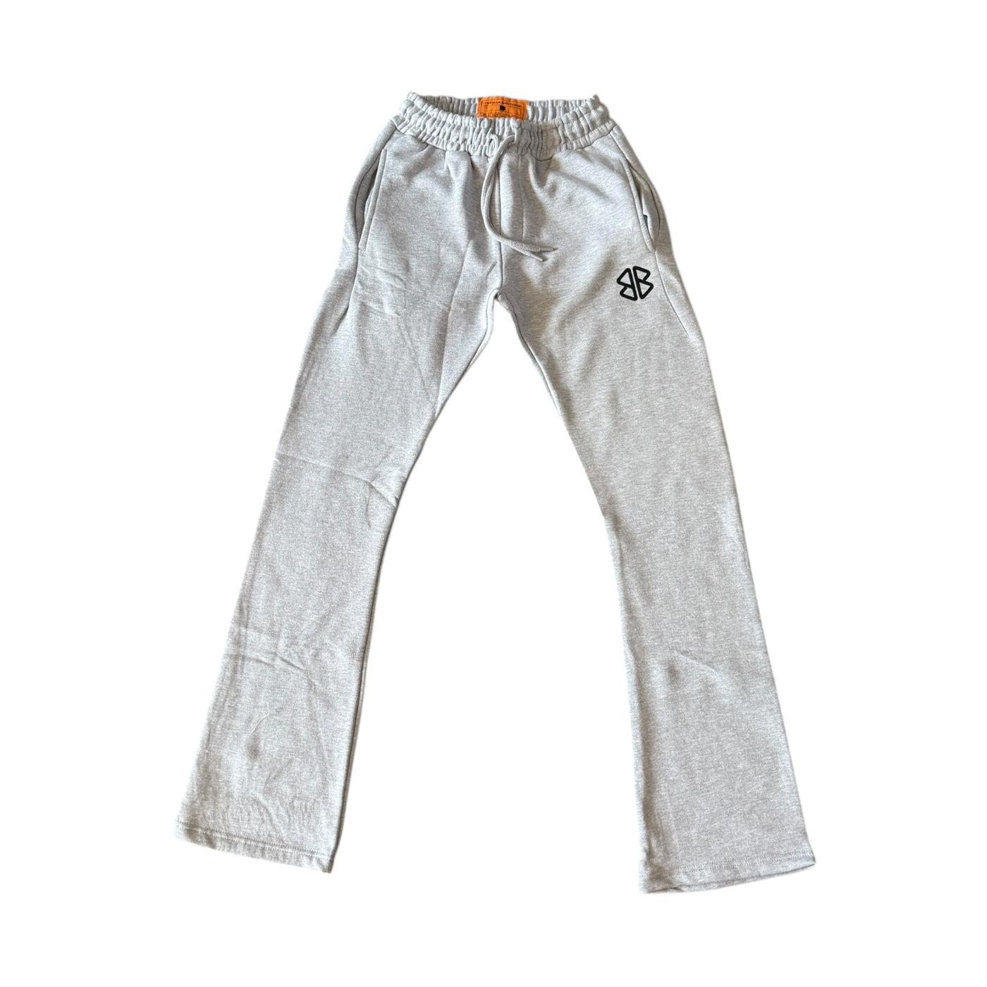BB LOGO 2025 SWEATSUIT STACK PANTS (GREY)