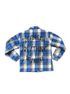 FIRST ROW RETHINK MULTI PATCH SHACKET (BLUE)