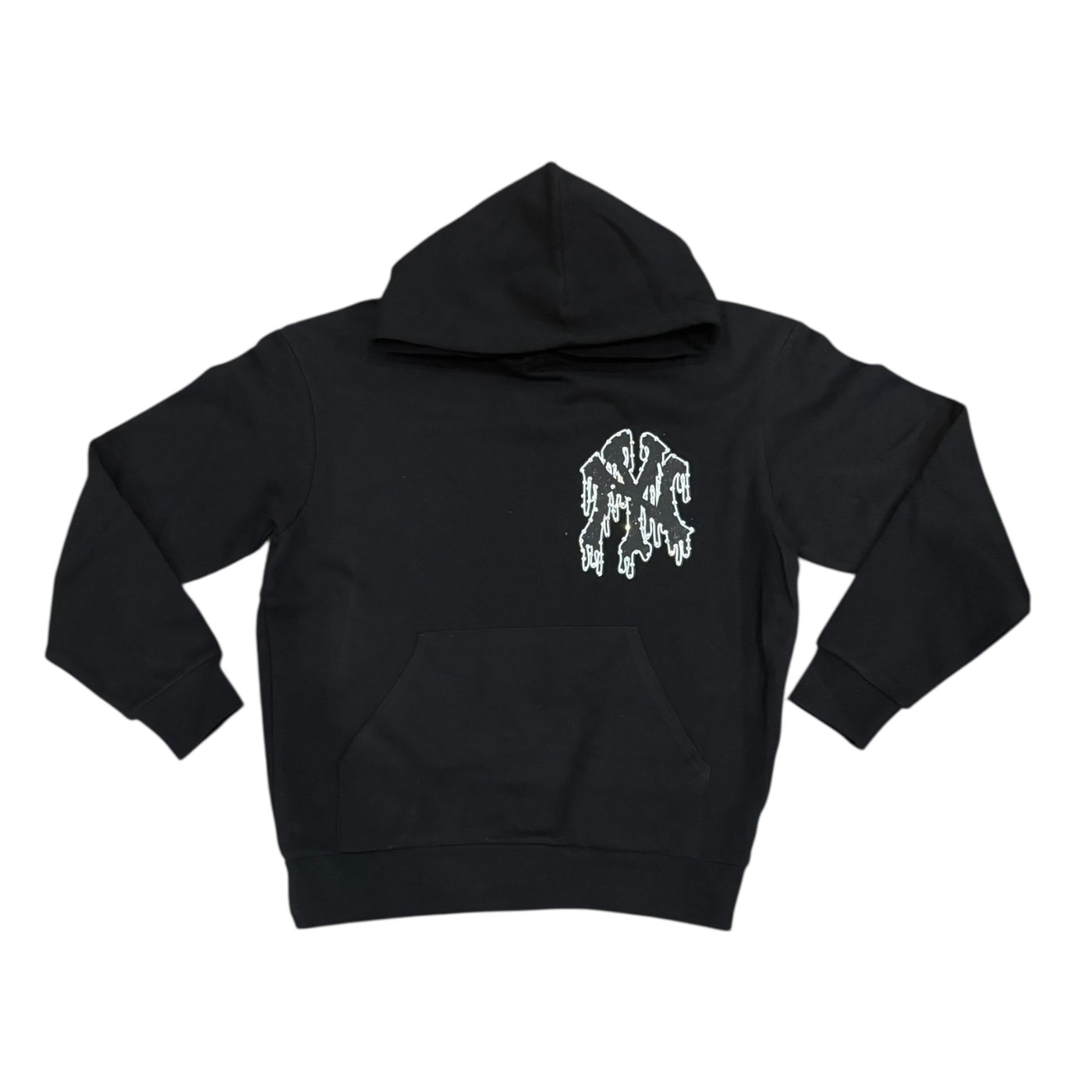 BB NY DRIP RHINESTONE HOODIE (BLACK)