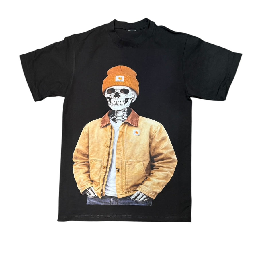 SNS CARHARTT SKULL CITY TEE (BLACK)