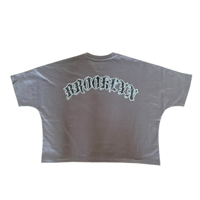 SNS NY DREAMS 2 PANEL TEE (GREY)