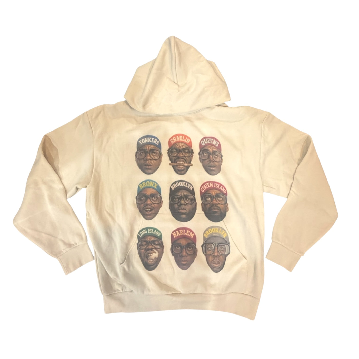 BB NY HOOD HEROES HOODIE (CREAM)