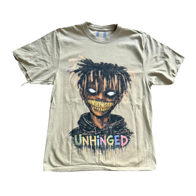 UNHINGED GOLD GRILL TEE (LIGHT ARMY GREEN)