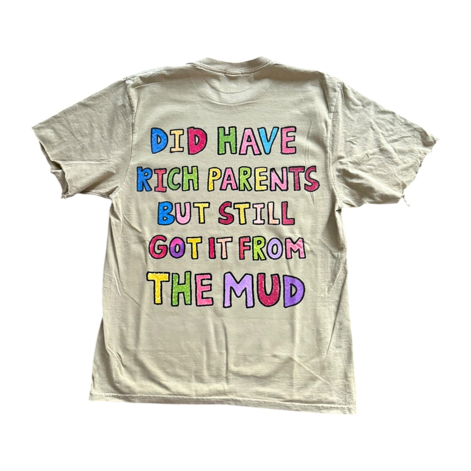 UNHINGED GOLD GRILL TEE (LIGHT ARMY GREEN)