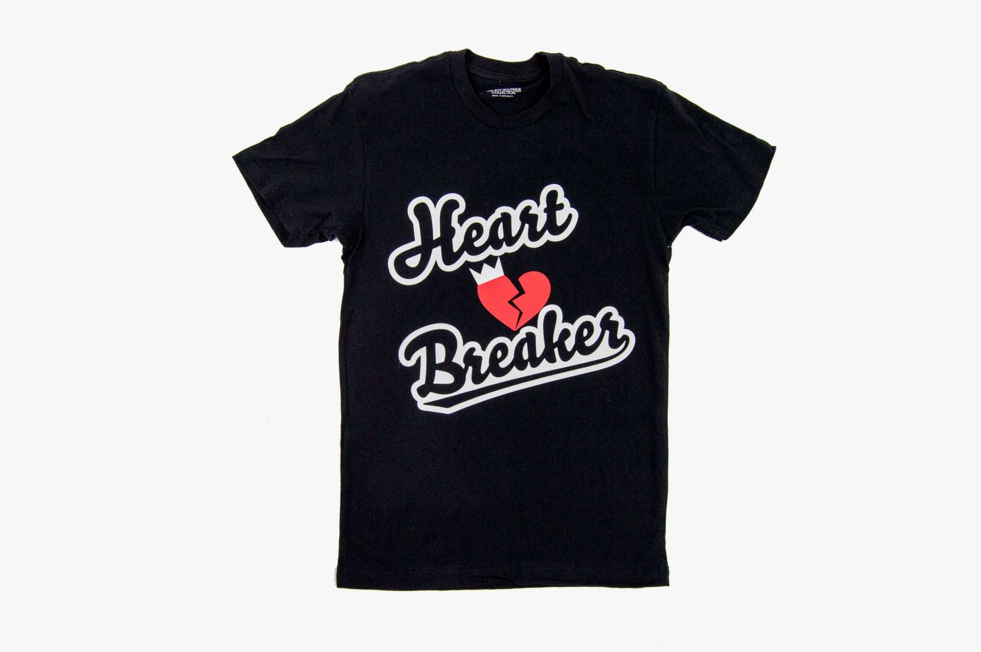 Heart Breaker" T-Shirt (Black) Bar Boutique