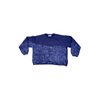 Dress Rehearsal - Navy Bleached Oversized Sweatshirt