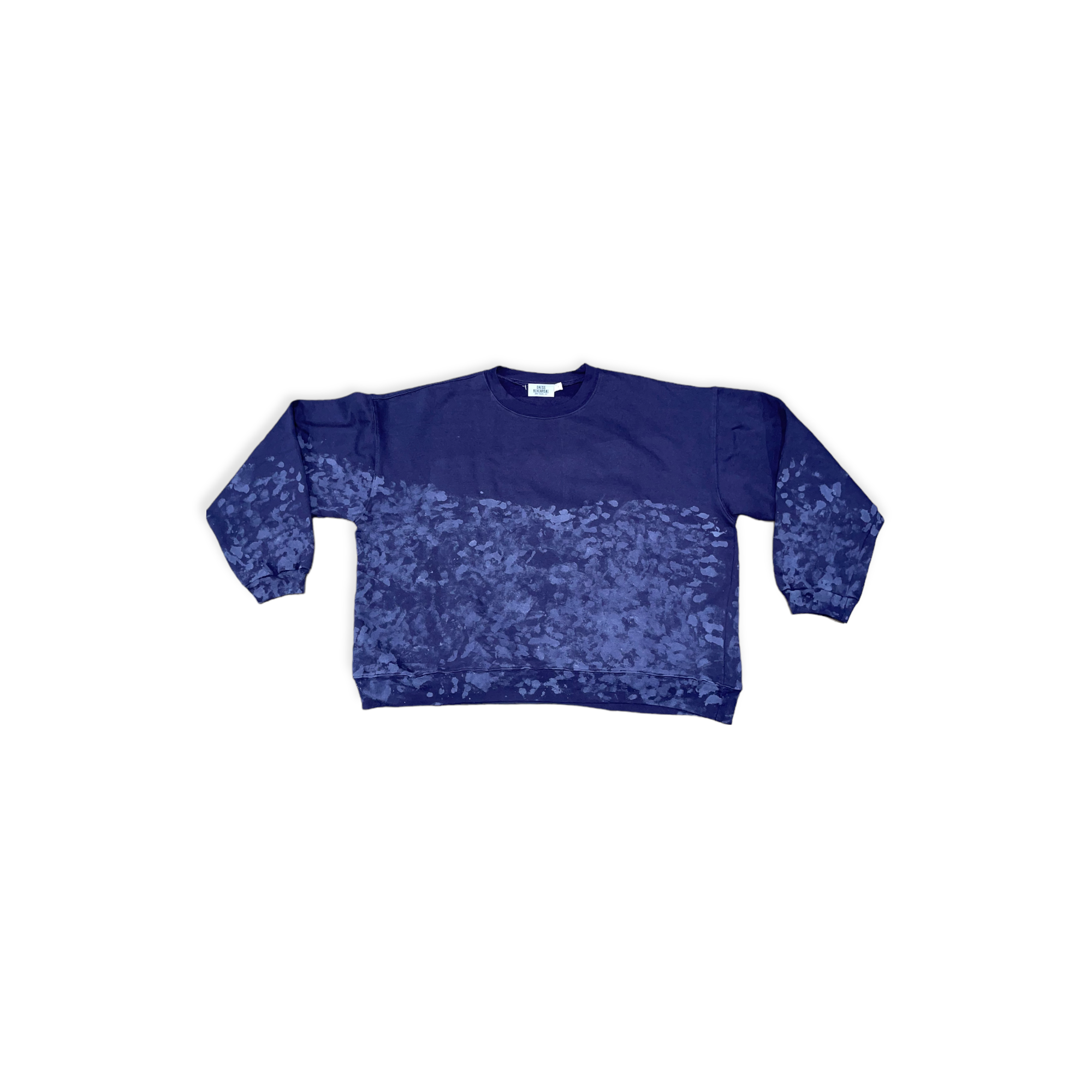 Bleached navy on sale sweatshirt